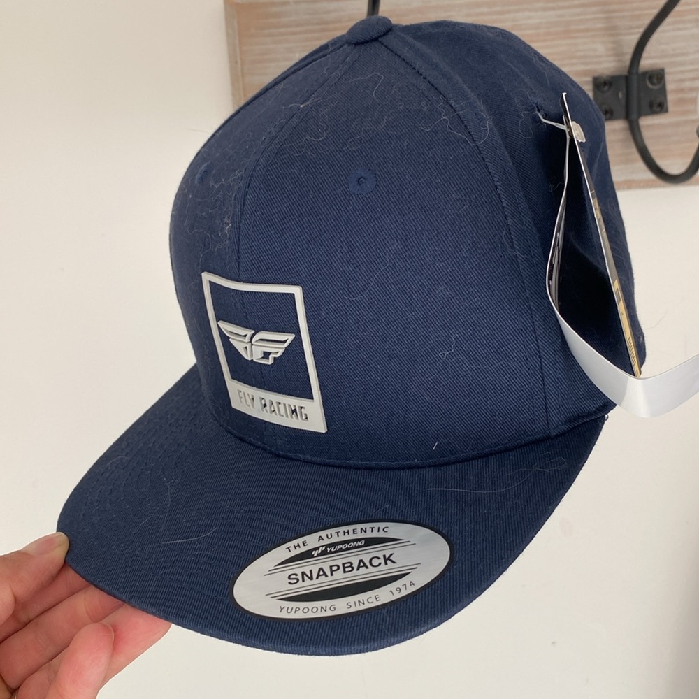 FLY RACING FLY BOSS  Snapback Hat raised Logo. NWT